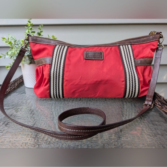 Burberry Blue Label Nylon Crossbody Bag with Leather Trim w/ COA - EUC! - Picture 1 of 10